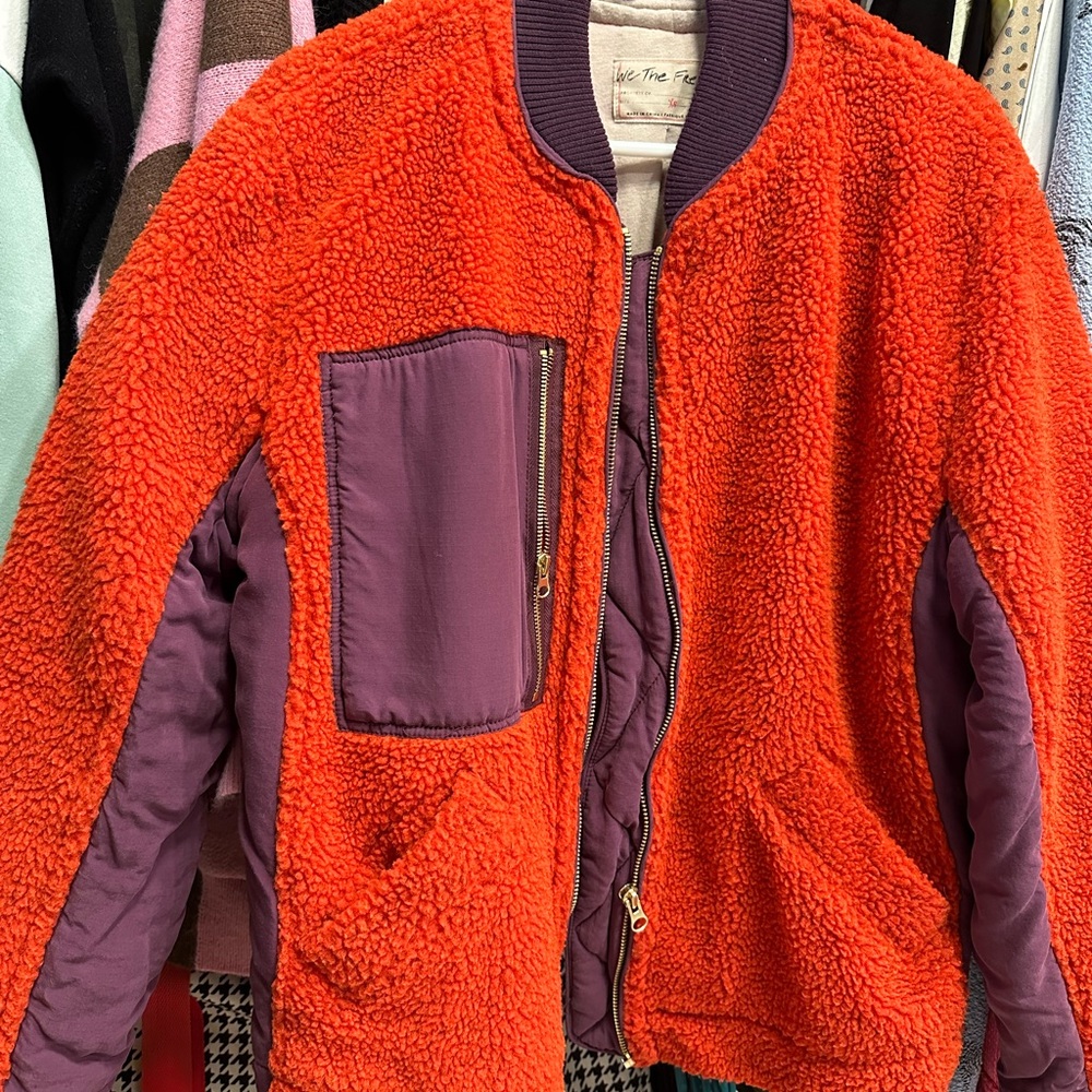 Free People- We The Free Fleece Bomber